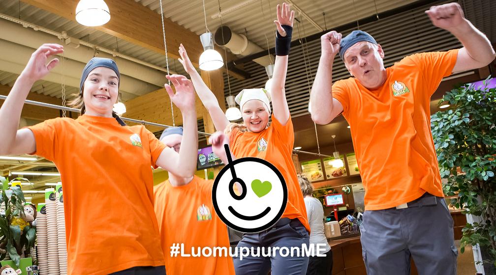 Tänään #syödäänyhdessä puuroennätys! Puuropadan ääreen pääsee vaikka ABC:lla goo.gl/MvsfBA #luomupuuronME