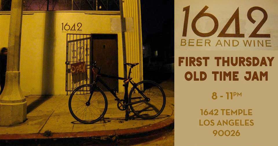 Thursday: Old-Time OPEN Jam
Bring your instrument for a big ol' fiddle tunes jam! 
Beginners welcome. 8-11pm
Tamale happy hour, 6-8pm