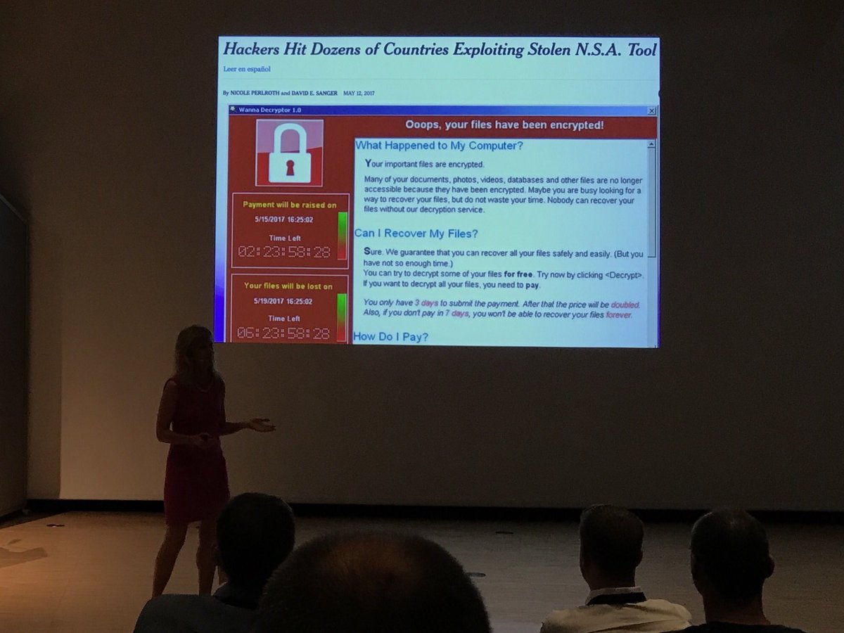 SoftwareQLab's tweet image. #esecfse first keynote talk by Laurie Williams: &quot;#CyberSecurity is all of our responsibility!&quot; @lauriewilliams @FSEconf