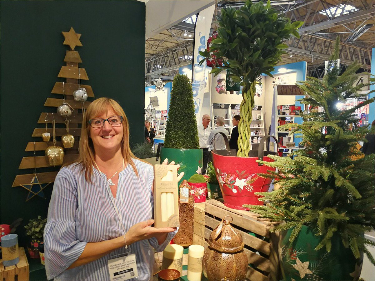 Great to meet wholesaler <a href="/ArtisansFair/">Artisans Fair</a> on their stand at <a href="/SpringAutFair/">Spring & Autumn Fair</a> at <a href="/thenec/">The NEC</a>  

#AutumnFair #Fairtrade  <a href="/traidcraft/">Traidcraft</a> <a href="/baftsuk/">BAFTS</a>