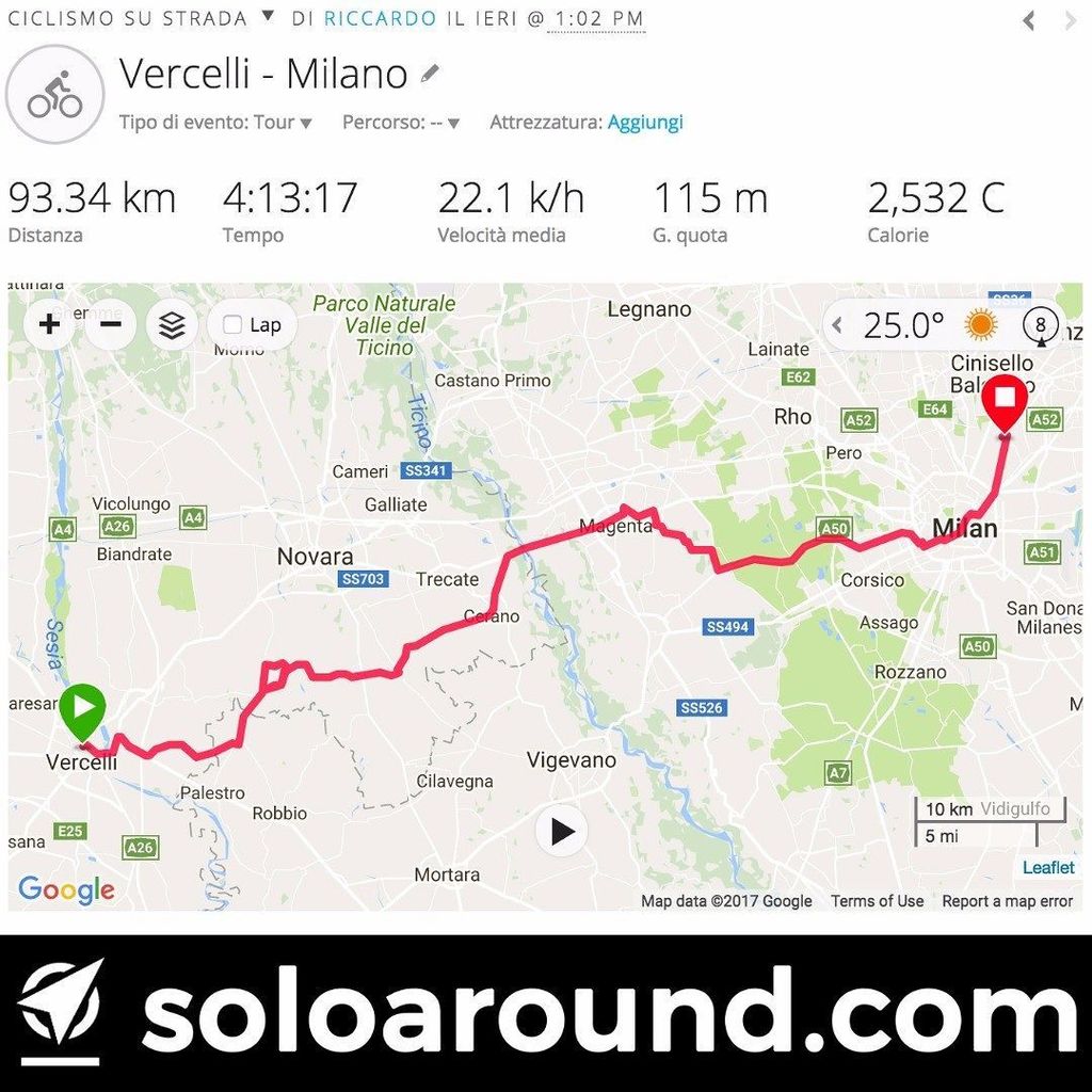 soloAroundTW's tweet photo. #bikingitalytour #day6 #bicycle #travel #vercelli #piemonte #milano #lombardia #italia #soloaround #travelblog - 2… https://t.co/tr9gQFjEFk https://t.co/TTyuP3z60j