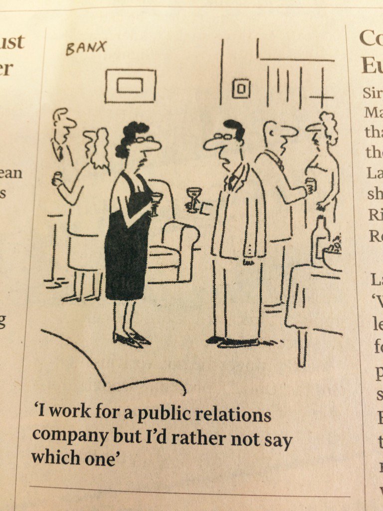 Great Banx cartoon in the FT today. Spot on!