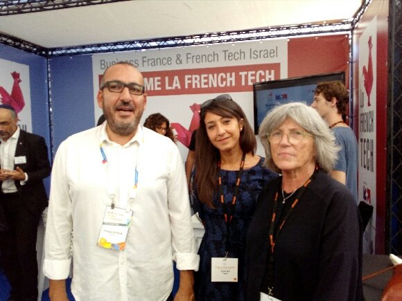 chantal_marion's tweet image. Visite stand #FrenchTechIsraël @PhNahoum @Faciligo @idate @jacquesmoulin @saurel2014 @Mtp_FrenchTech @Montpellier3m  #DLDMTPFrenchTech