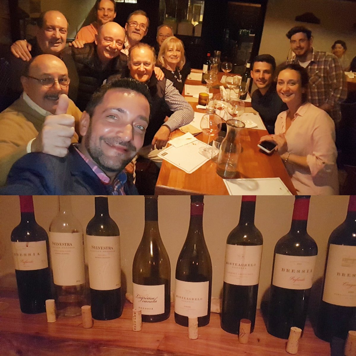 Gran noche de martes en @BarDuarte_ con los grandes vinos de <a href="/wbressia/">WALTER R BRESSIA</a> <a href="/bressiabodega/">BRESSIA BODEGA</a> <a href="/CoyancoVinos/">Coyanco Wine&Spirits</a> #muyyo <a href="/delpinojoaquin/">Joaquin del  Pino</a> #sommelierlife