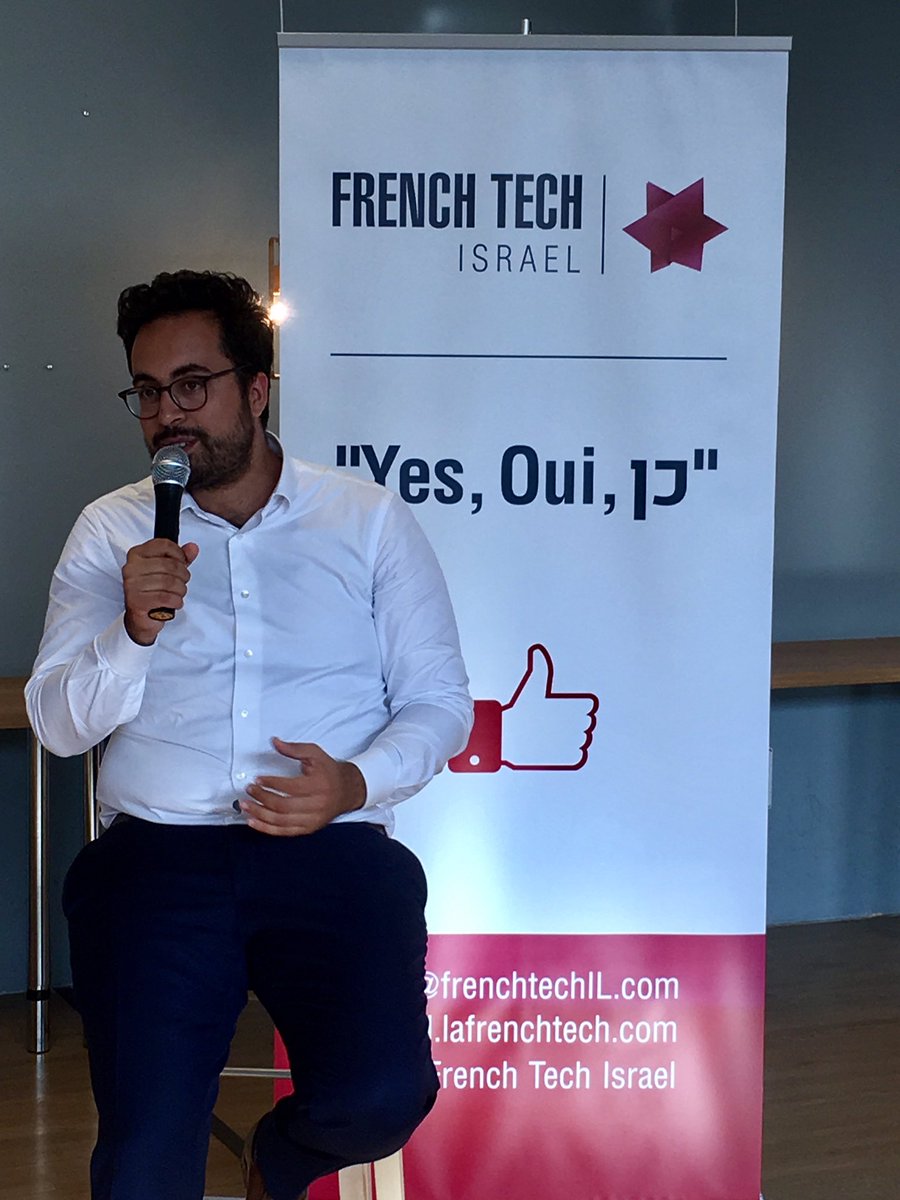 franceenisrael's tweet image. 🇫🇷Minister @mounir with meet @FrenchTechIL @businessfrance with Amb. @HeleneLeGal