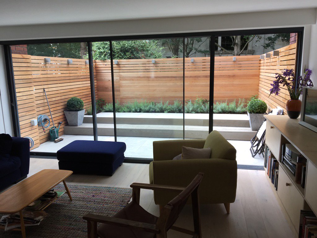 peterogermorris's tweet photo. Refurb of #mid-century apartment  in #oldstreet by https://t.co/7vVDuiCx0s #culmax slim sliding #glass doors https://t.co/bBheTrxNky