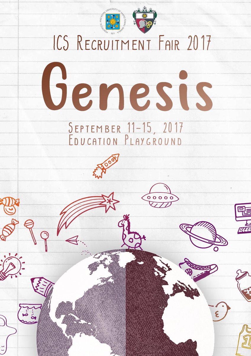 USTICSComelec's tweet photo. Together with the IICS local organizations, we bring you GENESIS: The ICS Recruitment Fair 2017! See you there!
#GenesisTheICSRecFair2017 https://t.co/POBiQSBoEZ