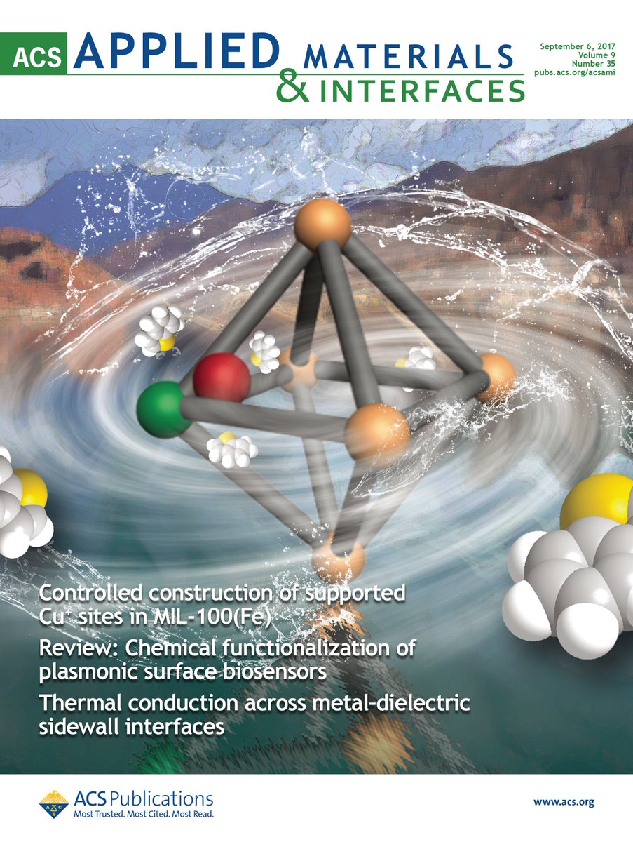 ACS_AMI's tweet photo. New issue https://t.co/nn6GWvzXNg hot off the press!
#AMICover Controlled Construction of Supported Cu+ Sites in MIL-100(Fe) #MOFs https://t.co/GPWhJMQxMx