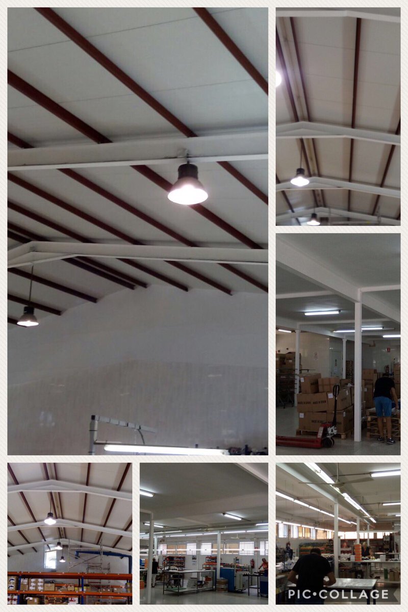 IGNIFOC1's tweet image. Tratamiento contra el fuego estructural en industria. Pintura intumescente!