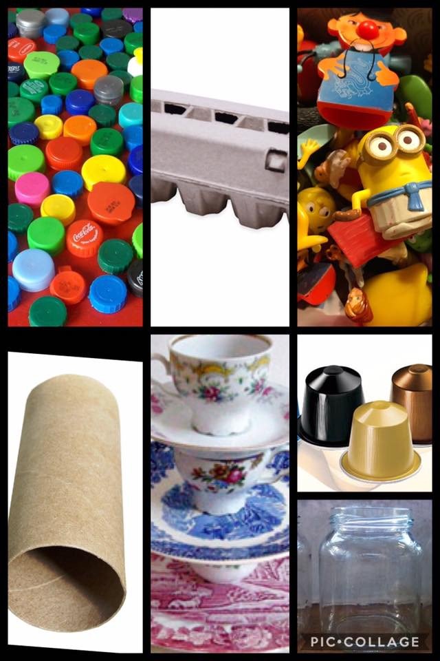 Gezocht: o.m. dopjes, eierdozen, oud servies, Nespresso cupjes en meer! #Prulfunding! vogelverschrikkerfestival.com/prulfunding/