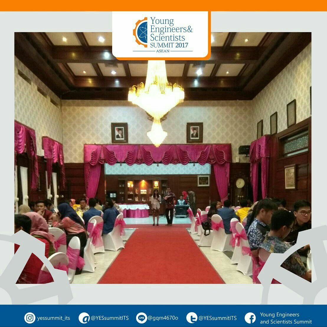 [DAY ONE]
Tonight was amazing!!

Because YES SUMMIT 2017 is officially open!

We have been done opening, technical meeting, and gala dinner!