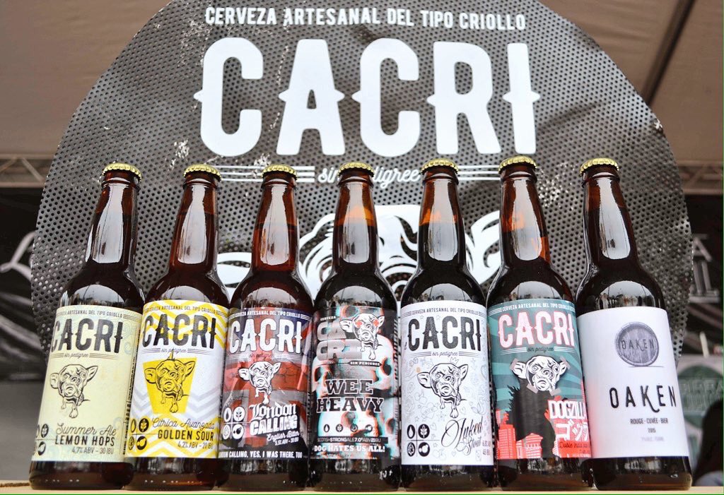 #ActitudCacri 
Nuestra cerveza es un mestizaje de estilos y sabores de todo el mundo, con identidad criolla.
Amamos la diversidad!