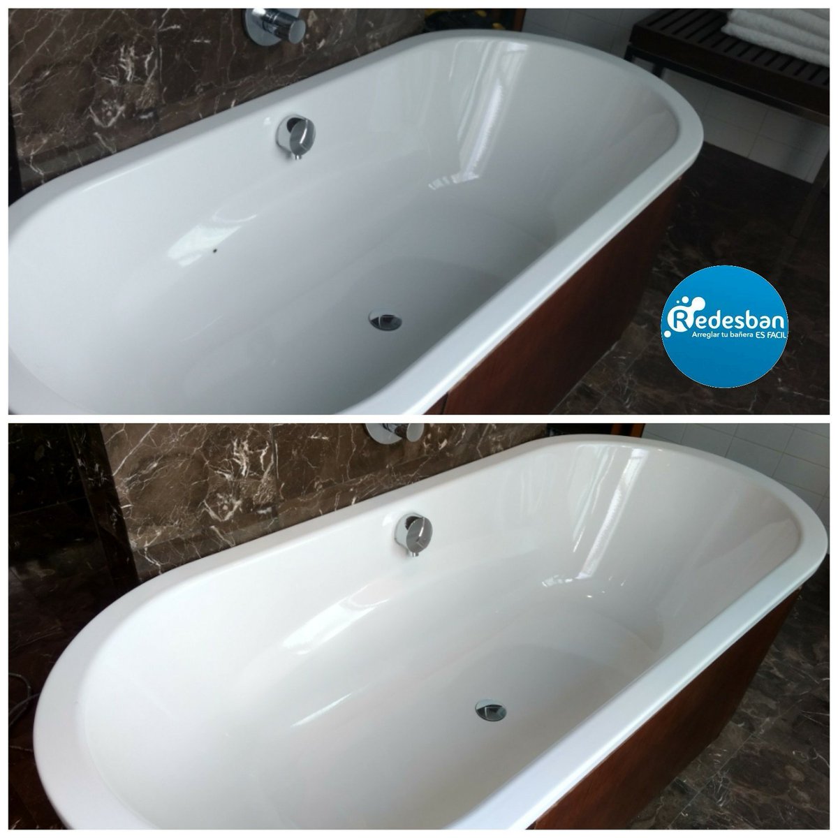 redesban's tweet photo. La vuelta de vacaciones es un poco más fácil cuando sabes que no tendrás que cambiar tu bañera. #redesban #nocambiesrepara https://t.co/aKQReFVpyX