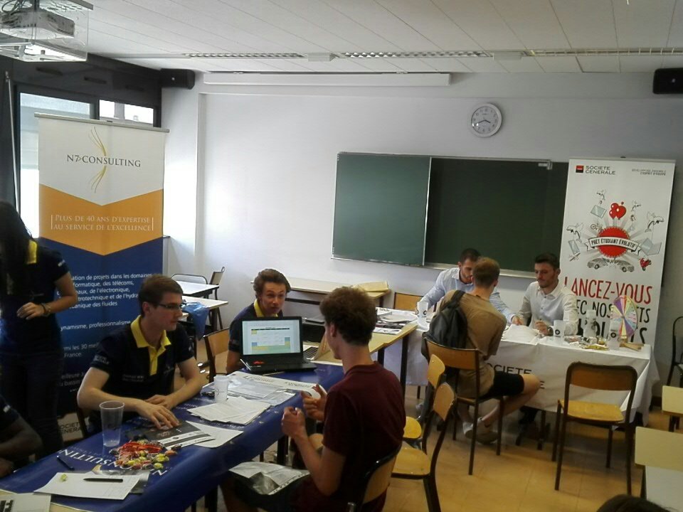 N7Consulting's tweet photo. L'après midi continue aux côtés de notre partenaire premium @SG_etvous. https://t.co/gNCJJbLdkU