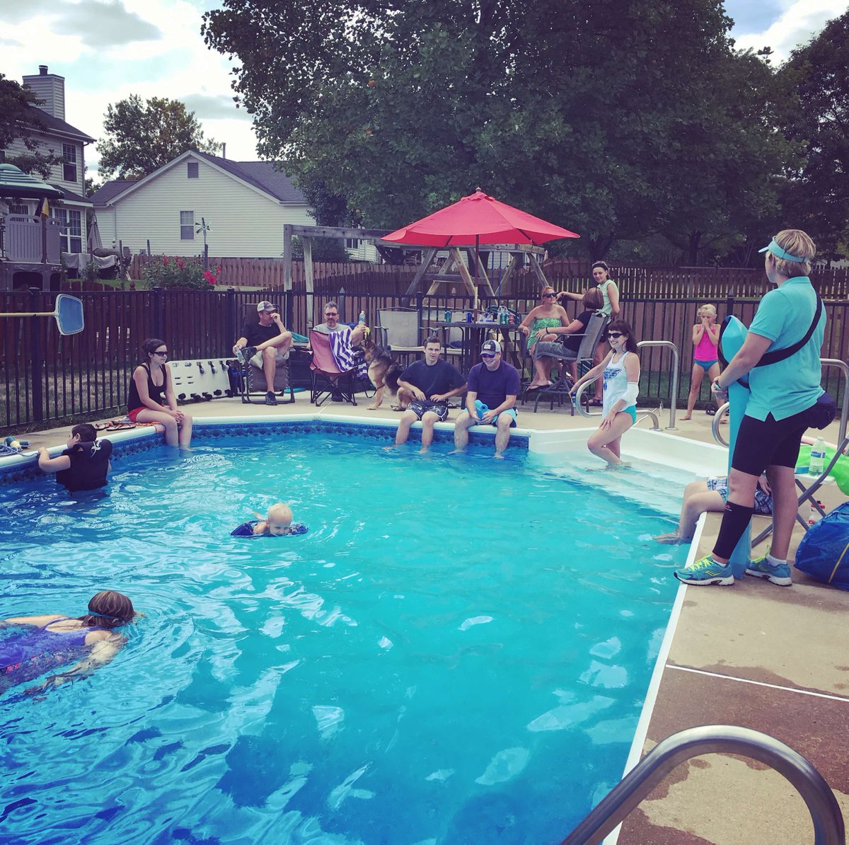 NFXFoundation's tweet photo. The Fragile X Resource Center of Missouri had some fun in the sun at their pool party! #CommunitySupportNetwork https://t.co/NR4AJo0H02
