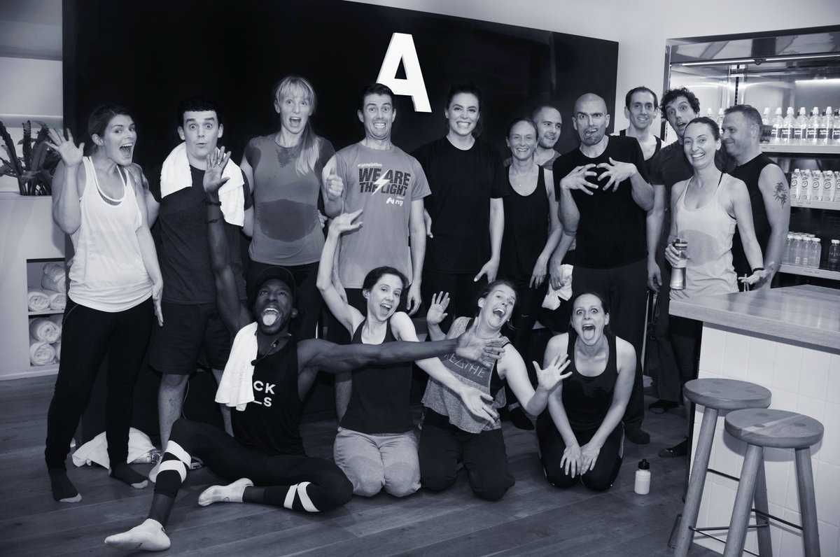 shapesinmotion's tweet photo. Having too much fun @AnotherSpaceLDN with the #mocaptroupe & #shapesinmotion #fitness crew! #cycle Thank U @tom_scurr for great pic! https://t.co/XZ5yEWep99
