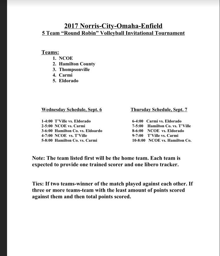 HCFoxesSports's tweet photo. The Lady Foxes travel to the NCOE tournament this evening to take on Eldorado and Carmi-White County. 🏐 https://t.co/5yets9V90Z