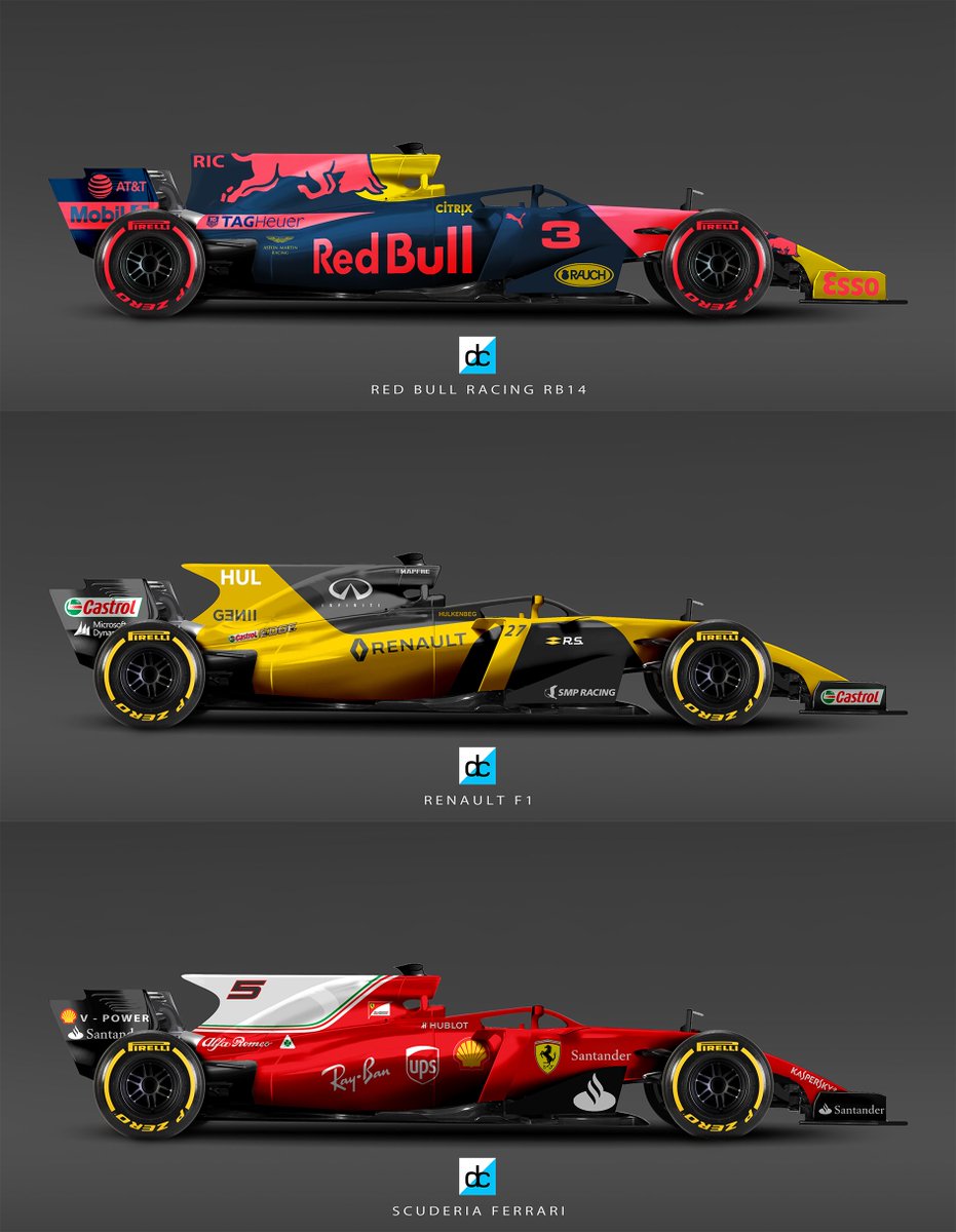 dnlcrssmdsgn's tweet photo. My favourite #f12018 #liverydesign concepts so far: all on @Behance -https://t.co/Q3o9AQenR2 https://t.co/bxsyVCMWfN