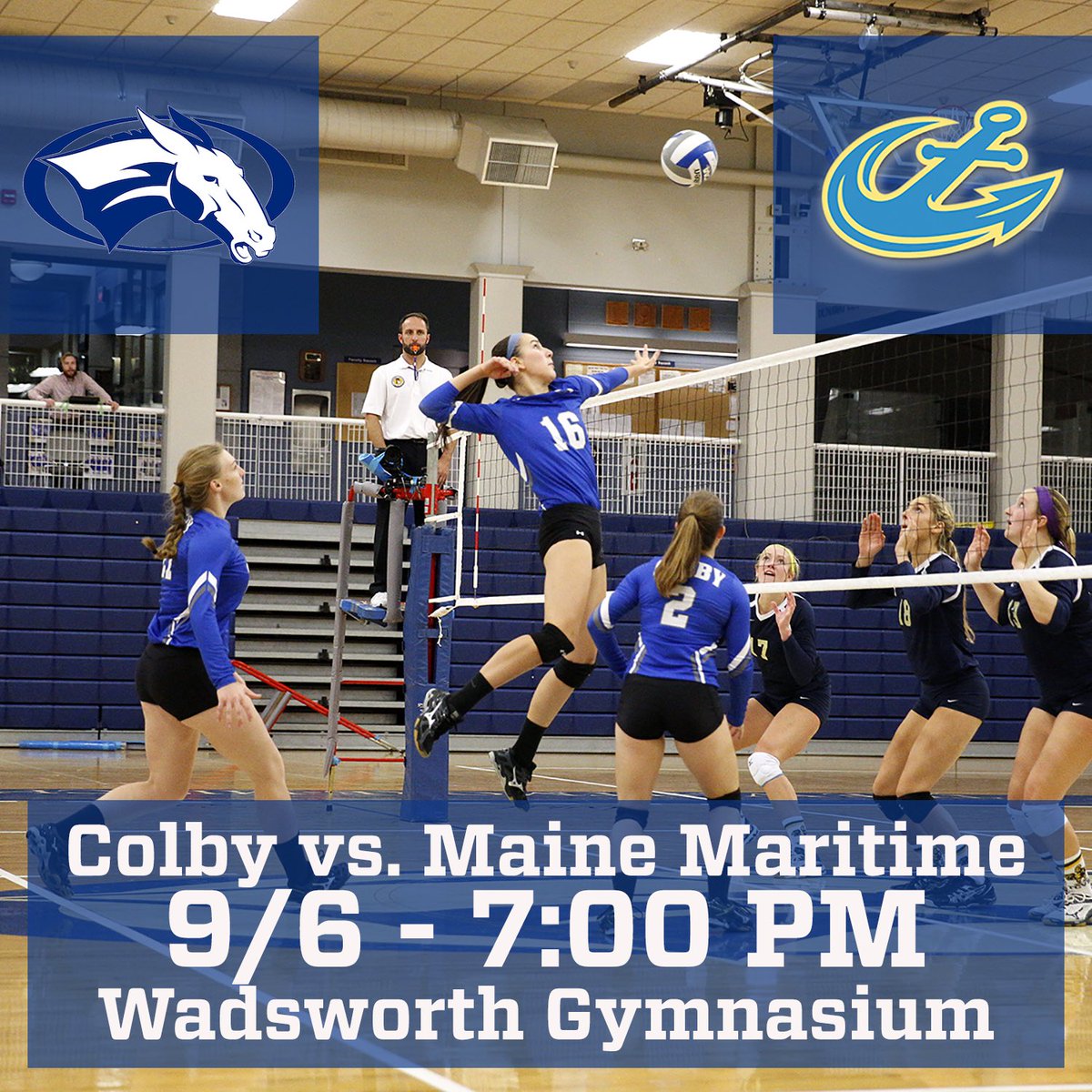 themules's tweet photo. First HOME MATCH of the season for @cwvmules! The Mules take on Maine Maritime at 7pm tonight! #holdthehill #provethemwrong https://t.co/gFn4uYJAtO
