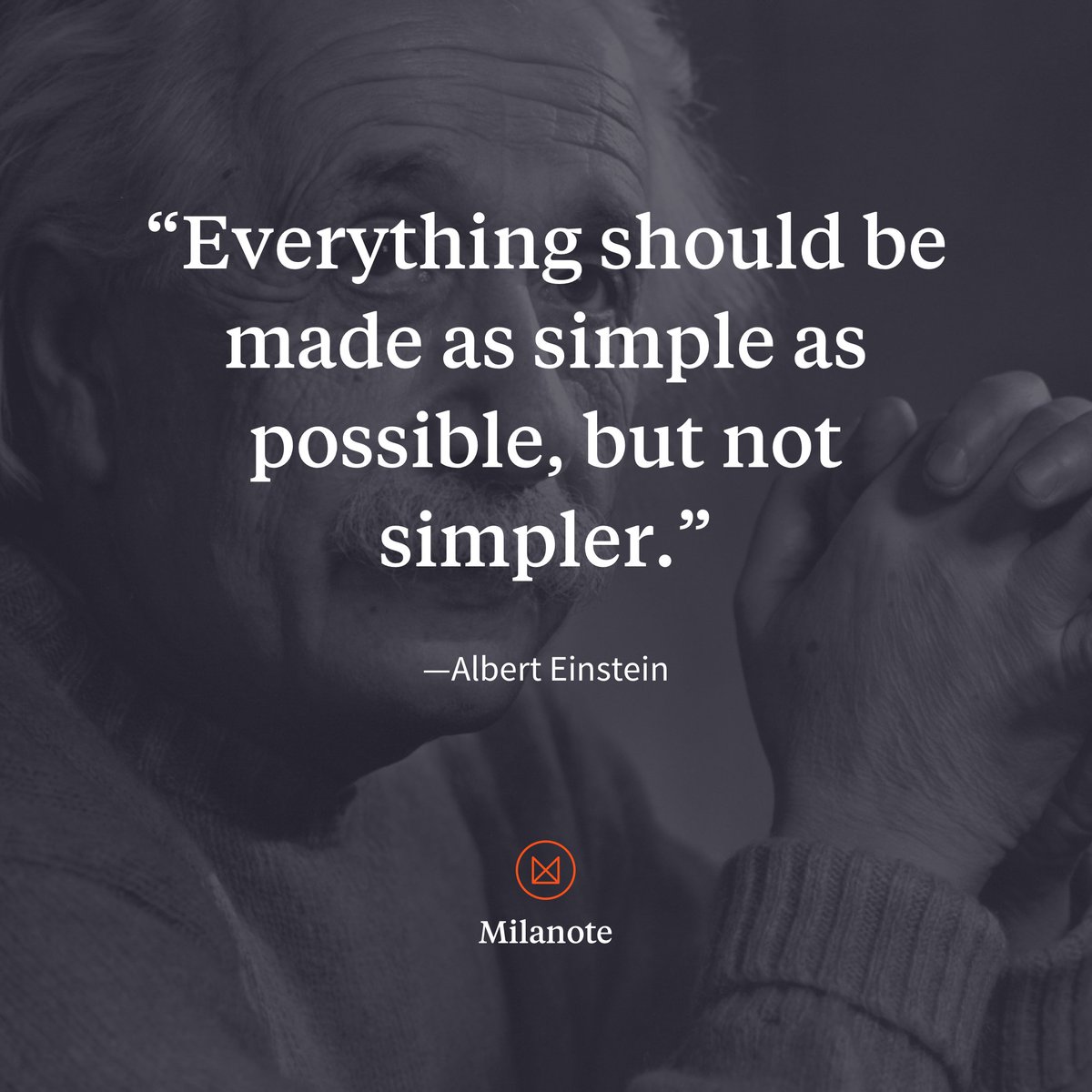 pic Everything Is As It Should Be Quote simpler albert einstein quote