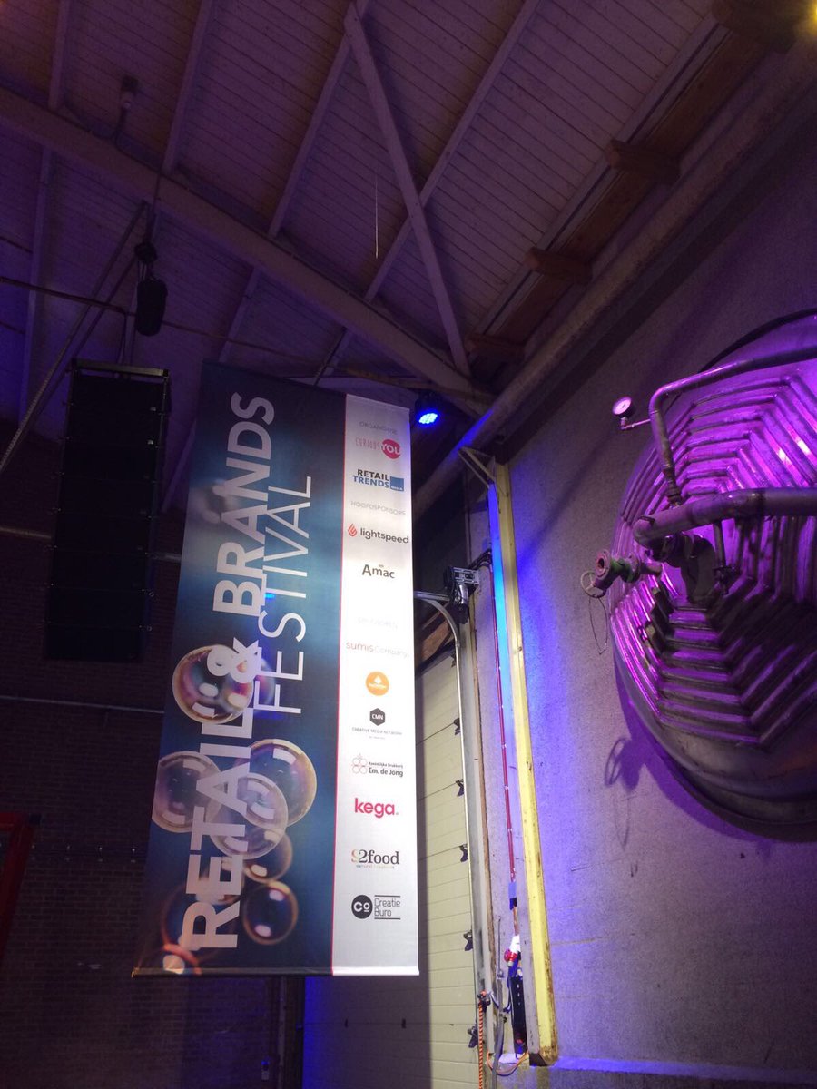 Mede dankzij onze partners en sponsoren hebben we voor morgen weer een prachtig concept liggen voor retail en merkinspiratie #rbfest2017
