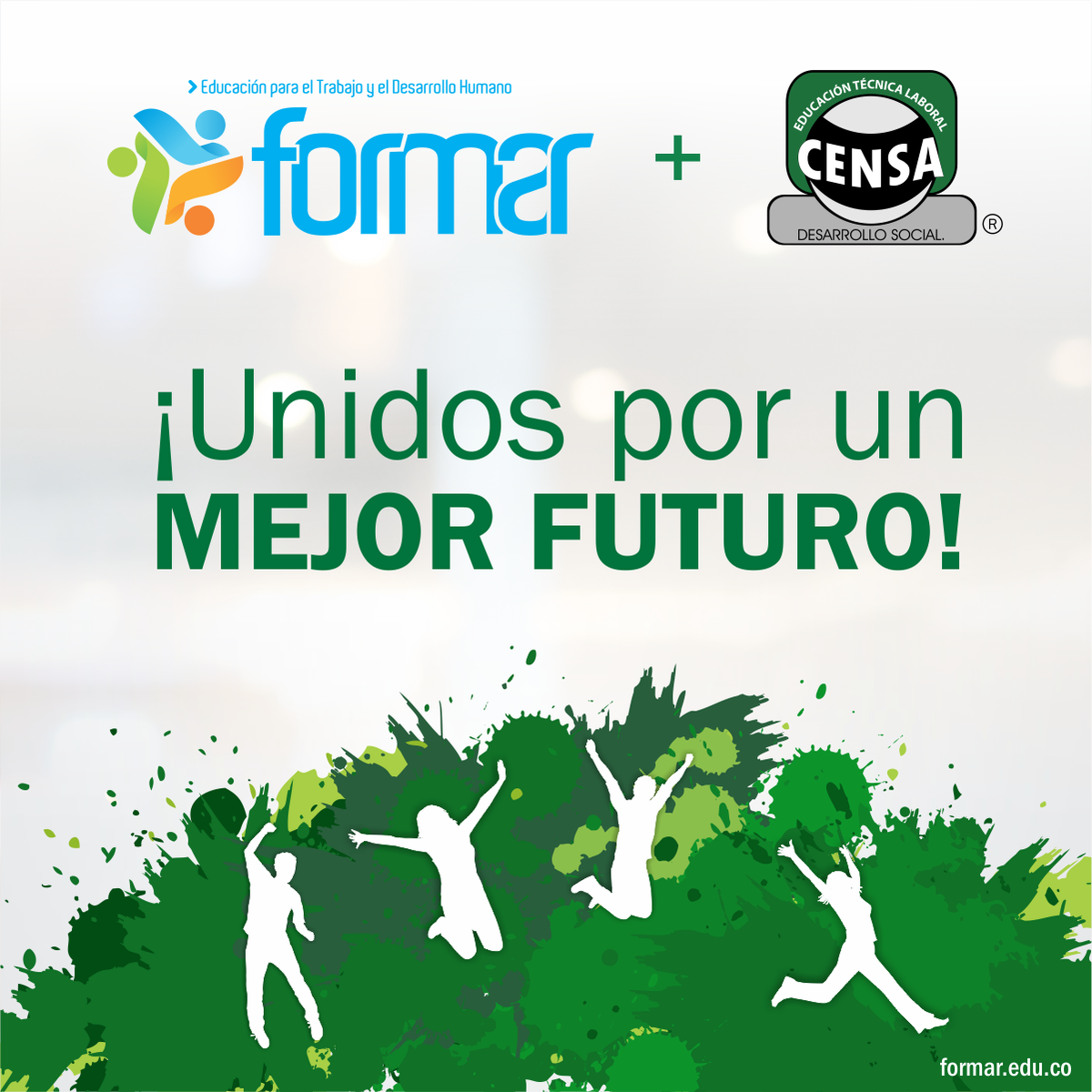 FORMAREDU's tweet photo. Pensando en ti estamos mejorando... ¡UNIDOS POR UN MEJOR FUTURO! #ALIANZACENSA https://t.co/g9Sx6Qs4ZC