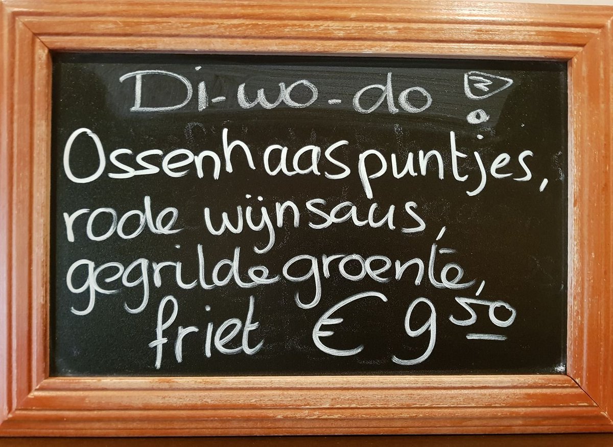 Uit #eten 
Dit is gewoon #lekker bij eetcafe12ambachten.nl  #zeist