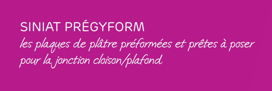 SiniatFrance's tweet photo. #Pregyform #Siniat #plaque #platre #préformée #surmesure #jonction #mur #plafond #btp #plaquiste #finitions @mlcattoire @batiweb @BatiPress https://t.co/9mfik4mWoG