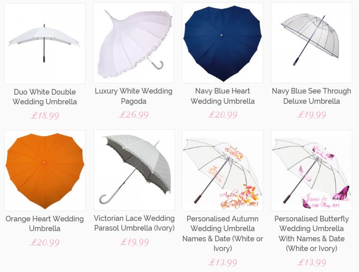 TipTopWedding's tweet photo. We have a great range of #wedding #umbrellas, some can be #personalised https://t.co/lL5iLcp5as #weddingwednesday #weddingumbrella https://t.co/8ZZhoBbHlu