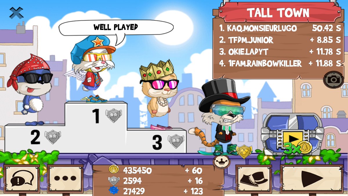 Homer_Lugo33's tweet photo. Want to catch an L? #funrun2 #Junior #LadyT #Rainbowkiller https://t.co/ichEET7cLQ