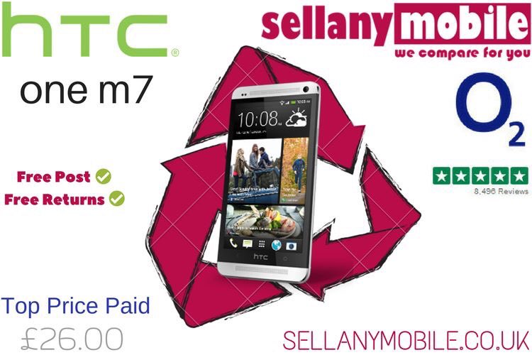 SellAnyMobileUK's tweet image. #O2Recycle is paying the top price for #HTCOneM7 £26! Follow the link and place an order through #SellAnyMobile:

sellanymobile.co.uk/sell/HTC-One-M7