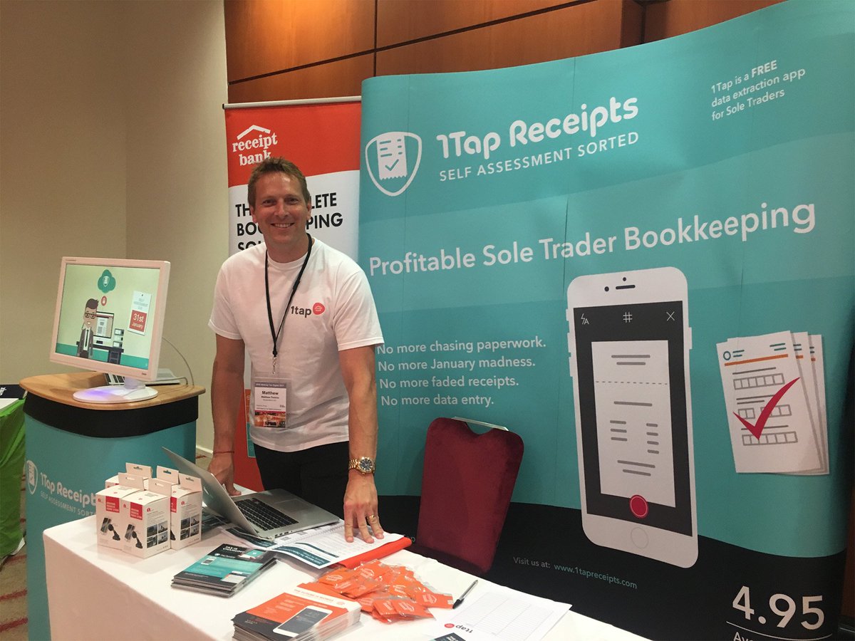 Come and say hi to us at the 2020 #MTD Conference today at the Park Plaza! 🙌 <a href="/ReceiptBank/">RB</a> #MakingTaxDigital #1tap #TaxReform