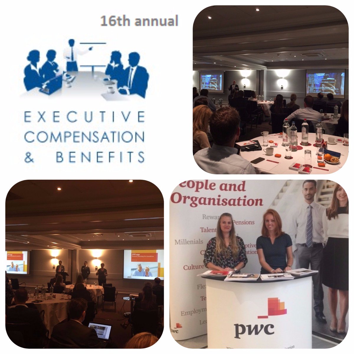 ENGSpain's tweet photo. Our annual Exec Comp & Benefits summit is a go! Started the morning with @ericsson & @PwC presentations here in Amsterdam! #engcompandben https://t.co/hDTTYyWSUY