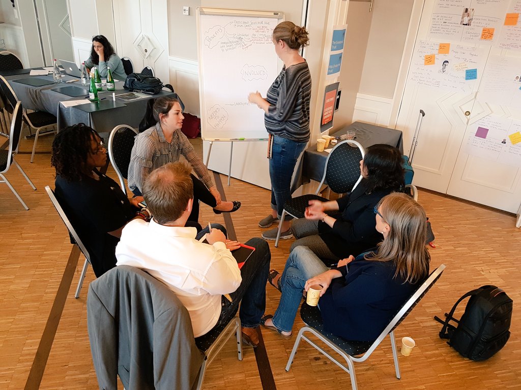 oxfamgbpolicy's tweet photo. #glf2017 Some intense group work happening around #contextualisation this morning @DEPPLearning @StartNetwork @CDACN #Talentdevpt https://t.co/R5HJnLuxHo