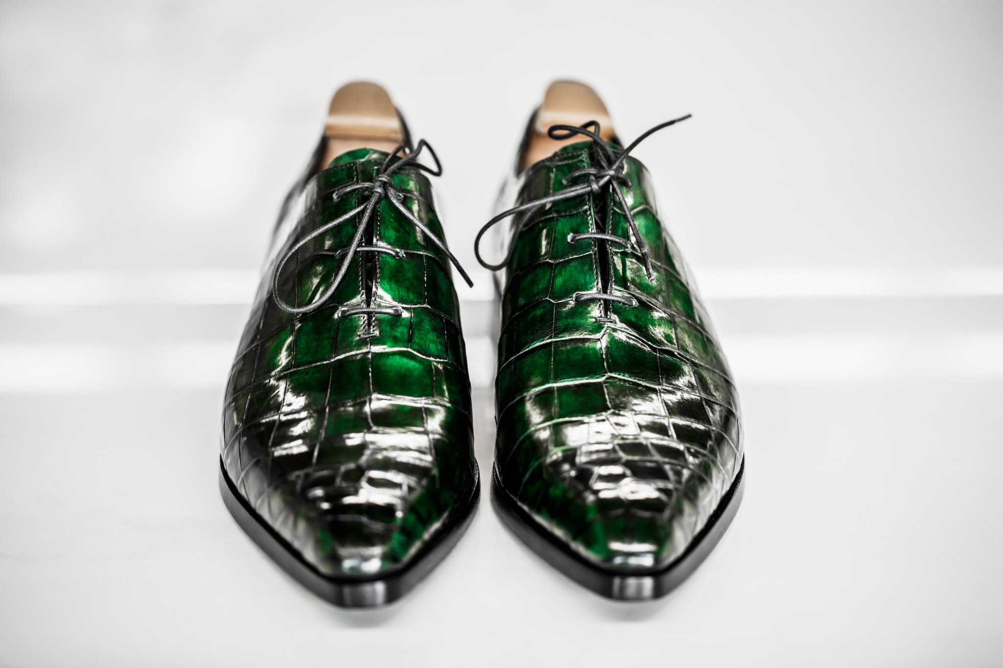 berluti crocodile shoes