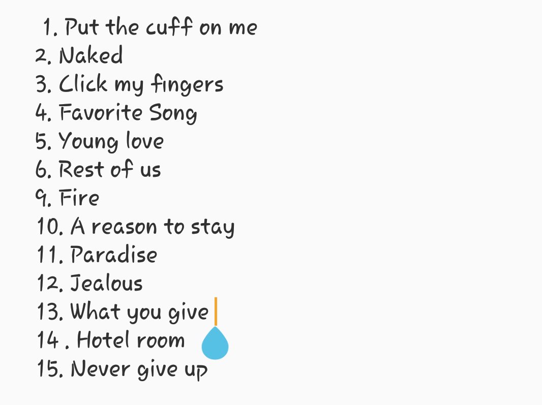 VampetteSim16's tweet image. I think we got all the song except 7 &amp;amp; 8 hahaha 😂😂we are soooo excited!!!! Ahhh when will it be out ?? 🙌🙌🙆❤
@TheTide #TheTideAlbum