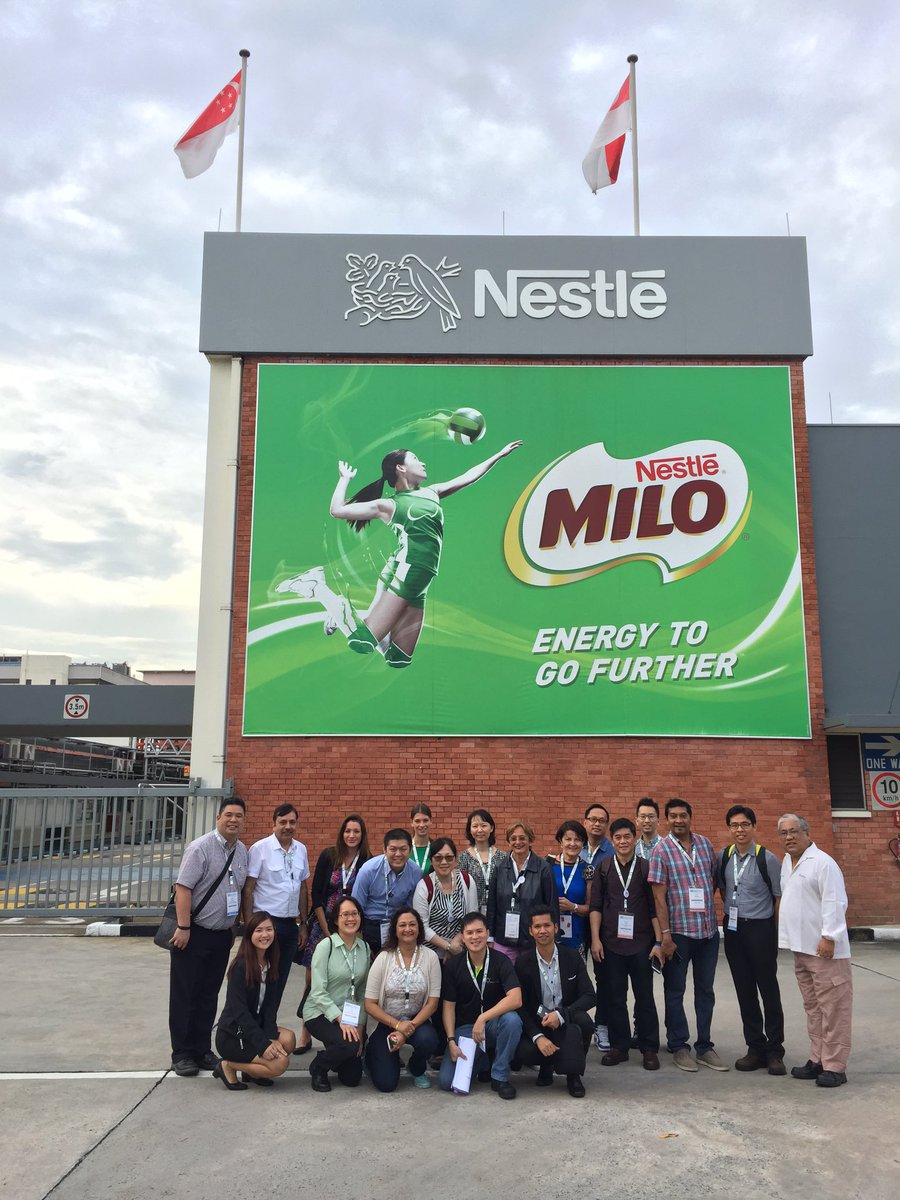 FBenichoux's tweet photo. Nice experience of Total Performance Management (#TPM) in Singapour @Nestle factory. Thanks for this Technical Tour #WorldCongress2017 #HQH https://t.co/EvKtODpu1u