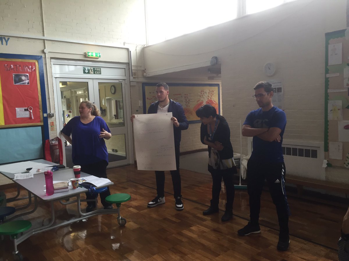 MrsFChapman's tweet photo. All @RanikhetAcademy becoming evaluators of their own teaching. Aspiration, expectation to permeate all. #whohasgrit https://t.co/3865edJONk