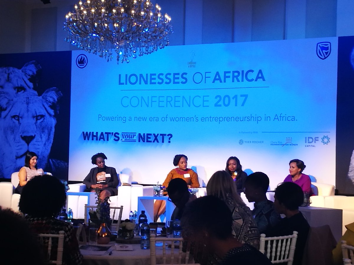 YogitaRed8's tweet photo. #Africa's leading #eco #womenentrepreneurs reminding us the importance of #environmental business impact #LionessesofAfrica panel 2 https://t.co/gW8Z0lGV5c
