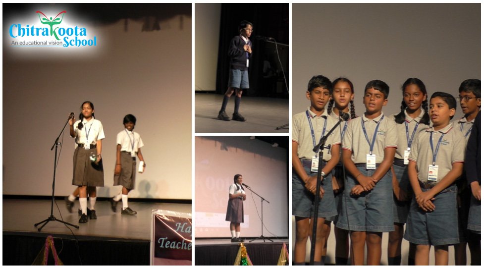 ChitrakootaSch's tweet photo. A glimpse of #TeachersDay celebration at #ChitrakootaSchool
#EduSports #xSeed #SchoolCinema #TeachNext #TimesNIE https://t.co/Hb6OQEeHhL
