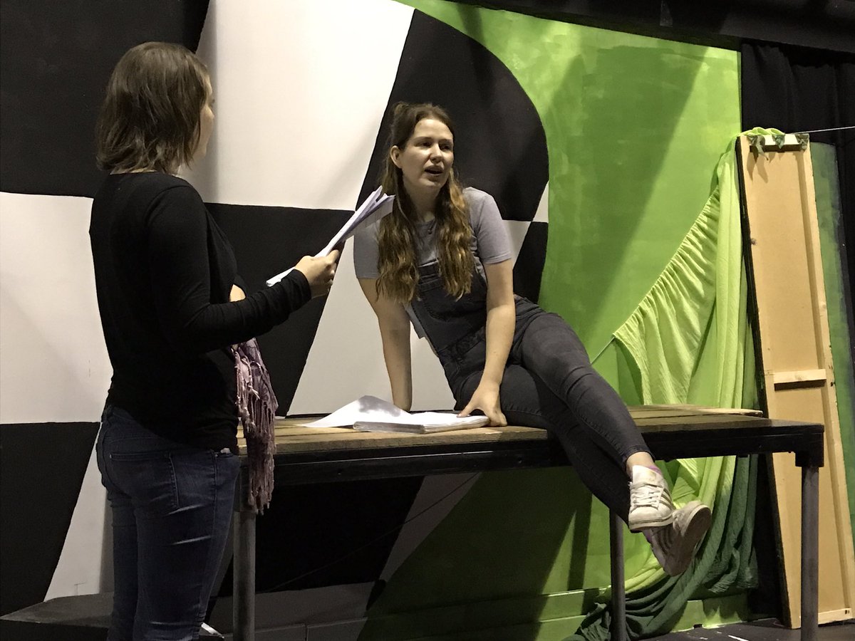 TTB86's tweet photo. Rehearsals looking brilliant for #Wuthering Heights https://t.co/0aK1M19mjK