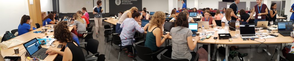 marloft's tweet image. Busy morning here at the hackathon - creating solutions to real-world problems
#ACMwomENcourage #womENcourage2017