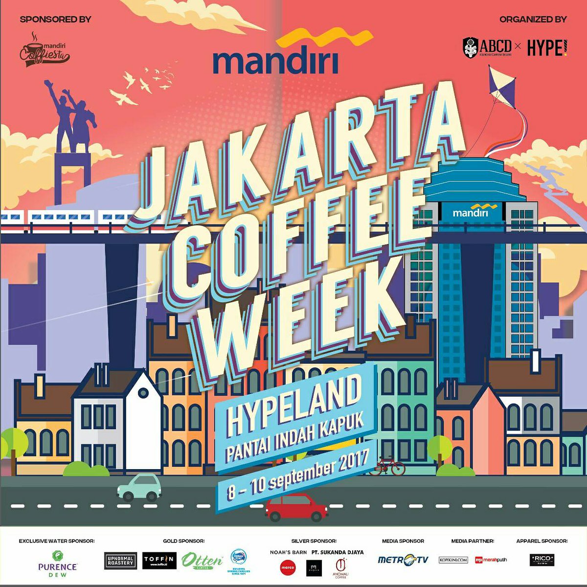8 - 20 September 2017, di HYPELAND Pantai Indah Kapuk. #jktcoffeeweek