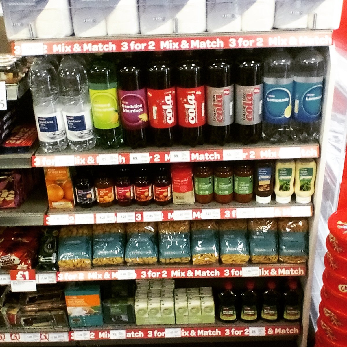 SparSilloth's tweet photo. Mix &amp; Match 3 for 2, great offers @SparSilloth  on selected Spar products. *Cheapest item free* https://t.co/7FacjMQvfo