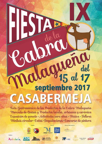 portal_h's tweet image. IX Fiesta de la Cabra Malagueña Casabermeja 15, 16 y 17 septiembre hosteleriahoy.es/ix-fiesta-de-l…