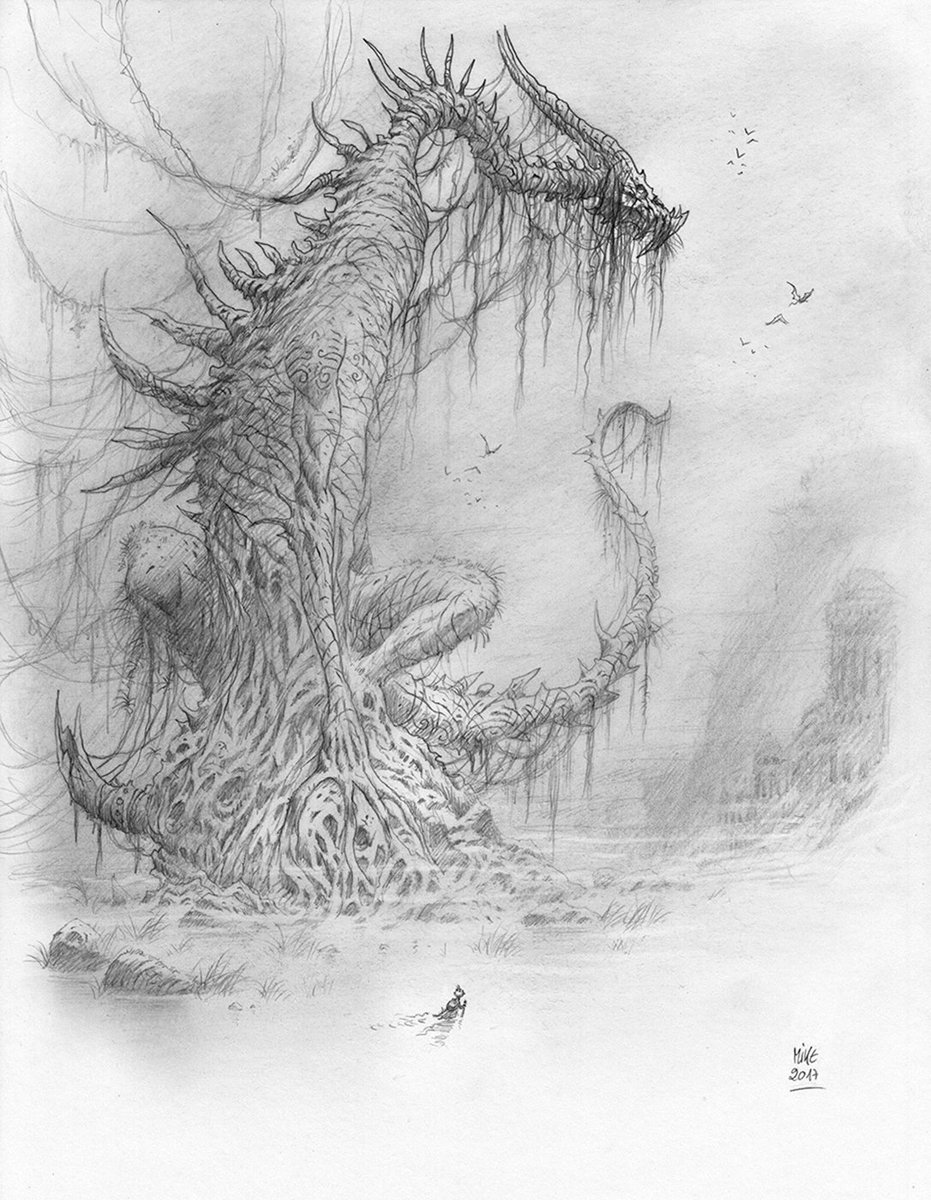 Mike_Squad's tweet photo. Dessin/recherche pour le tome 3 de Naragam à paraître aux Editions @DelcourtBD #bd #comics #illustration #darkfantasy https://t.co/L9KpJXqvOE