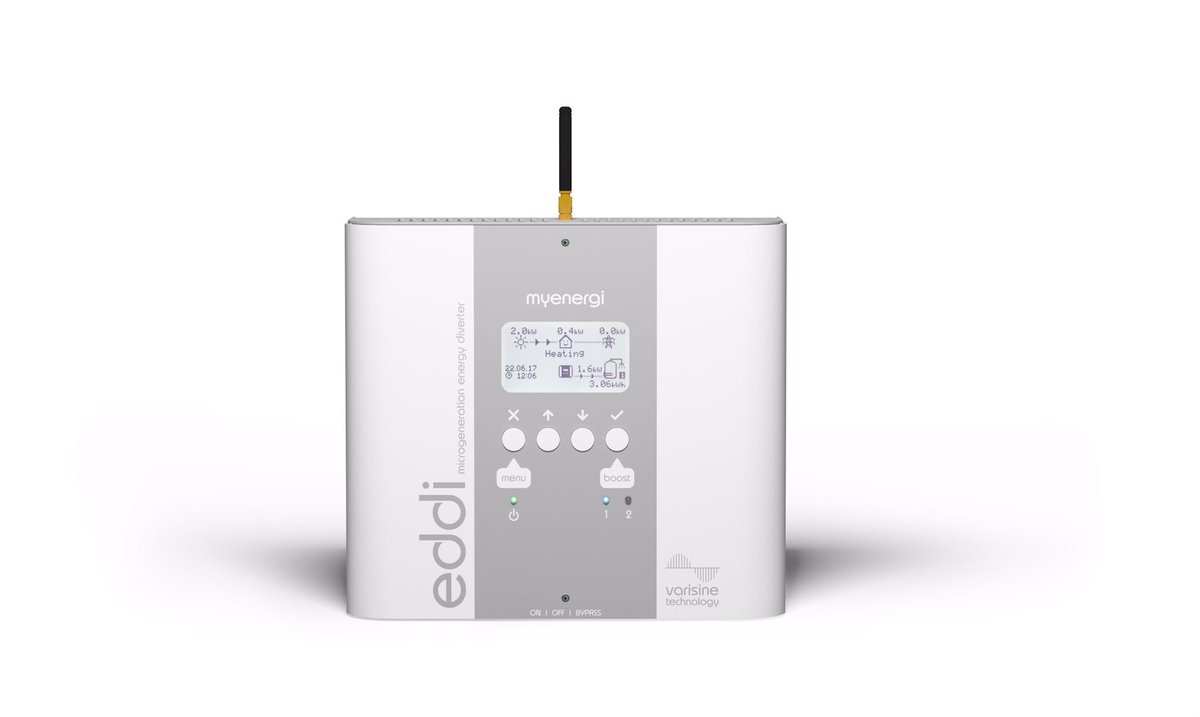 myenergiuk's tweet photo. #waterheating #surpluspower #windturbine #pvpanels #storageheating #electricheating #eddi #savings #domestic #commercial https://t.co/vS3MrwDEiy