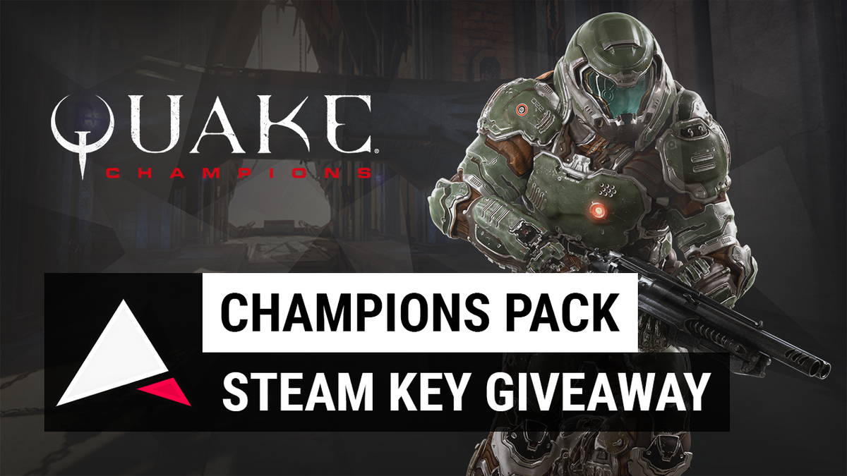 justnvc's tweet photo. TIME FOR A #QUAKECHAMPIONS #GIVEAWAY! Enter to win the Champions Pack on Steam: https://t.co/bpUhZx2g0t #XL2546 #XG2703 #ArenaFPS #Esports https://t.co/kEx8G3yS1l