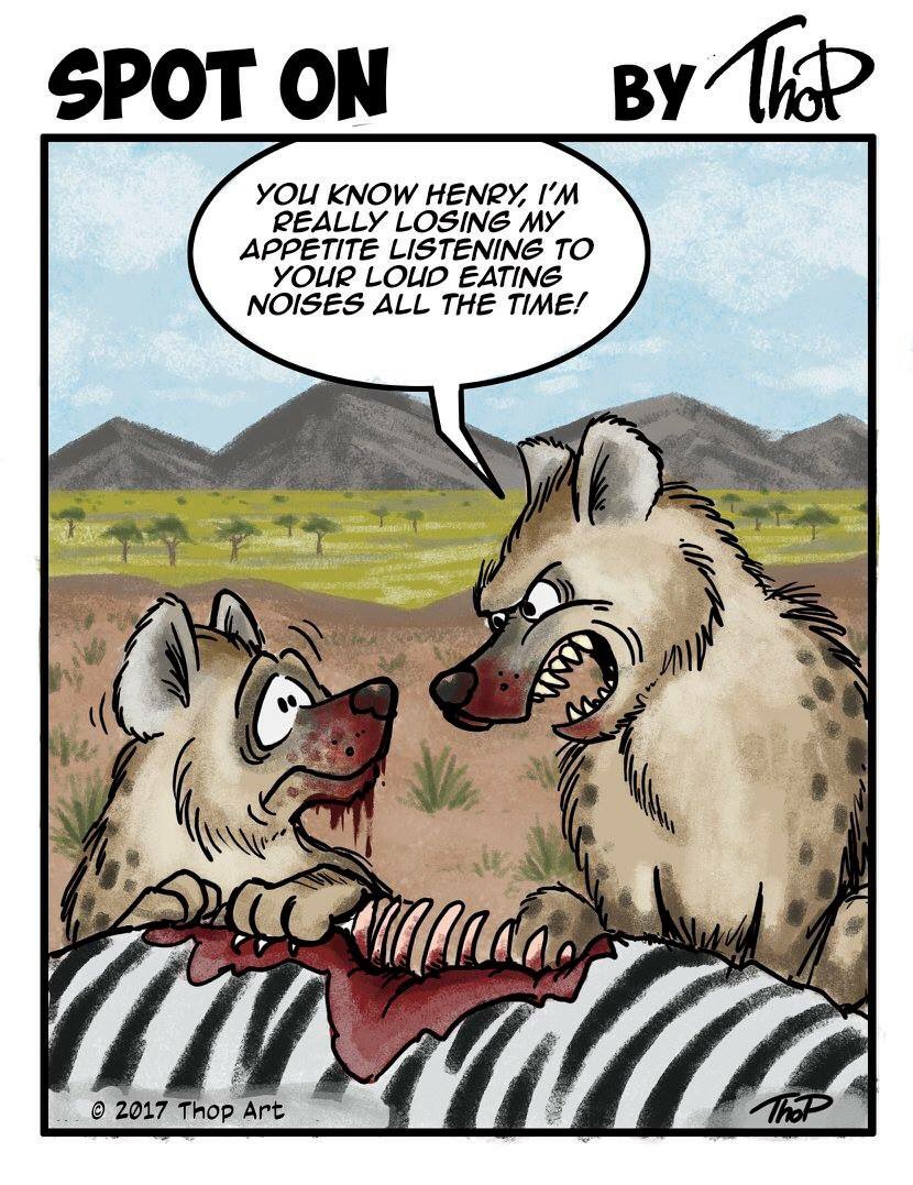 #singlepanelcartoon #cartoon #thopart #thopillustrations #funnyanimals #funnyjoke #funnycartoon #