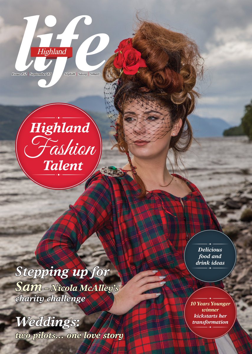 HighlandLifeMag's tweet photo. Don't miss the latest Highland Life out with tomorrow's @StrathyHerald Local fashion, 10 Years Younger, heart-warming stories and more! https://t.co/40LfB1HTax